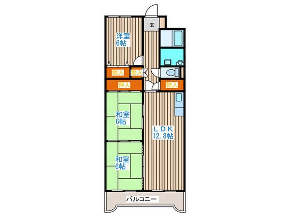 パサ－ジュ発寒の物件間取画像